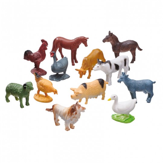 Puzzle 40 pcs Une ferme joyeuse + figurines - Puzzles Schmidt Schmidt - 3