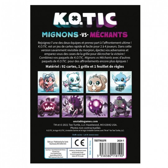 K.O.Tic : Mignons vs Méchants Tee Turtle - 2