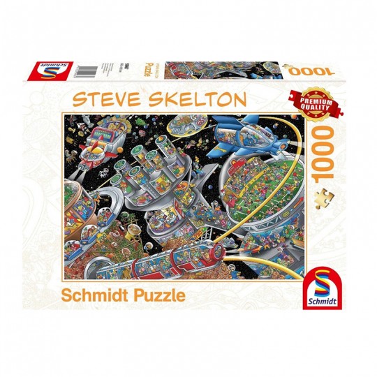 Puzzle 1000 pcs Colonie Spatiale - Puzzles Schmidt Schmidt - 1