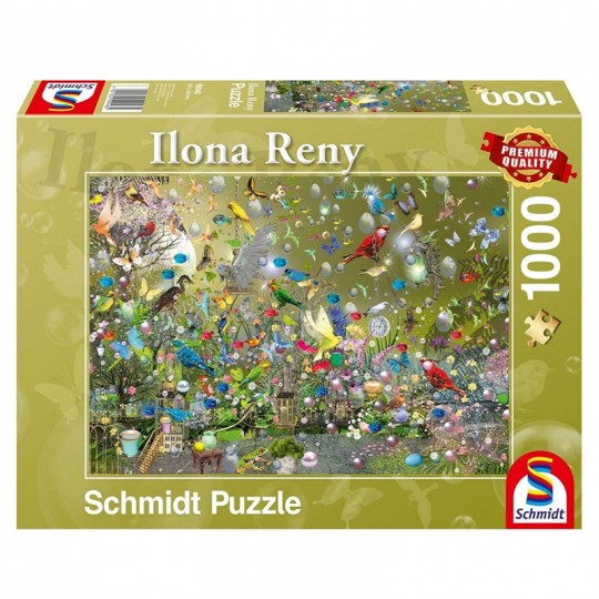 Puzzle 1000 pcs La Jungle des Perroquets - Puzzles Schmidt Schmidt - 1