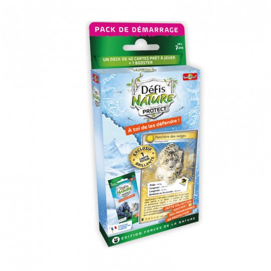 Pack de démarrage Défis Nature Protect - Panthère des Neiges Bioviva Editions - 1