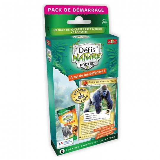 Pack de démarrage Défis Nature Protect - Gorille Bioviva Editions - 1