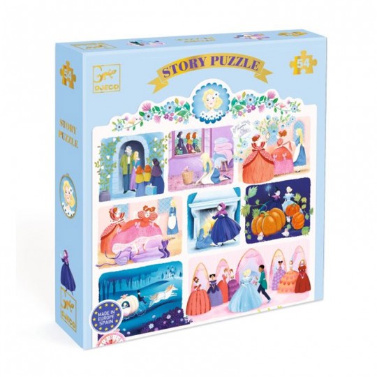 Syory Puzzle 54 pcs Cendrillon - Djeco Djeco - 1