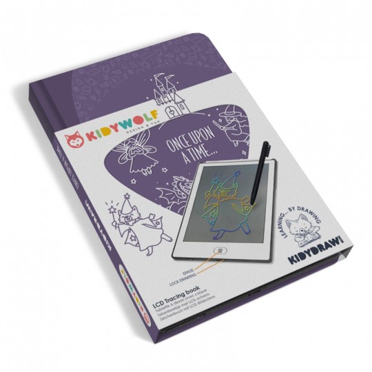 Kidywolf Kidydraw-mini - tablette calques Violet Kidywolf - 2