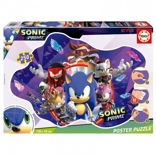 Poster Puzzle 250 pcs Sonic Prime - Educa Educa - 1