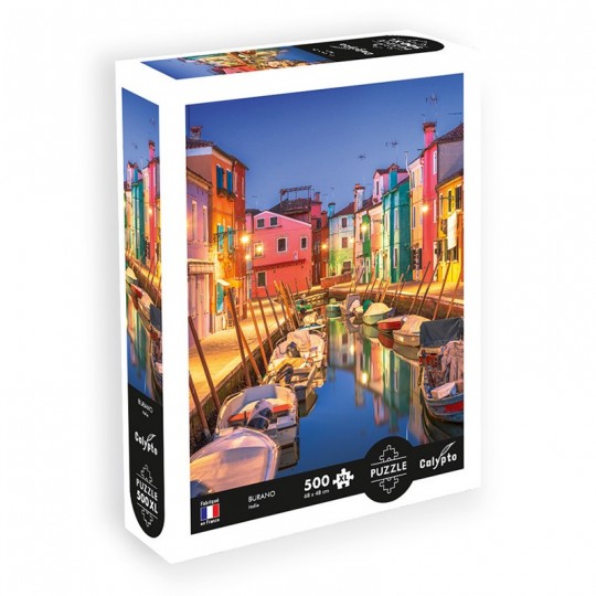 Puzzle 500 pcs XL Burano, Italie - Calypto Calypto - 1