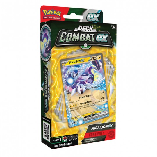 Pokemon : Deck de combat Miraidon-EX Pokémon - 1