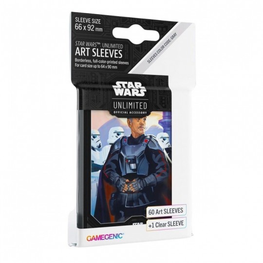 GG : SW Unlimited - Ombres de la Galaxie 60 Art Sleeves Moff Gideon Gamegenic - 1