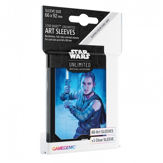 GG : SW Unlimited - Ombres de la Galaxie 60 Art Sleeves Rey Gamegenic - 1