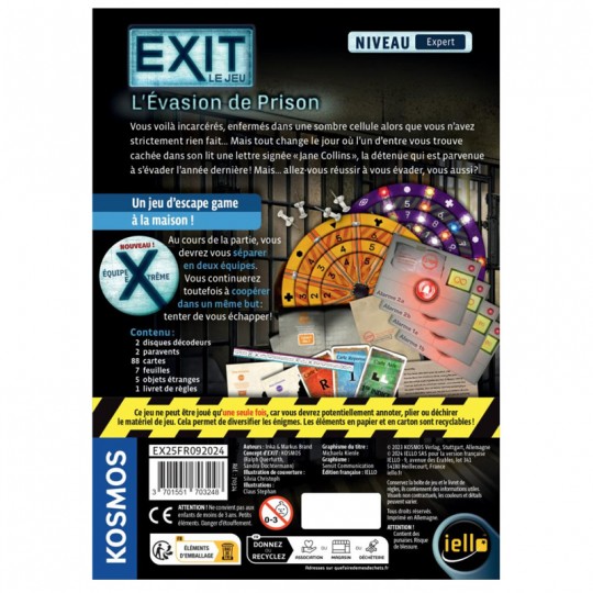 Exit : L'Evasion de prison (Expert) iello - 2