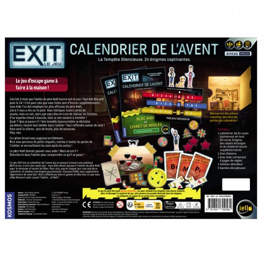 EXIT : Calendrier de l'Avent - La Tempête Silencieuse (Débutant) iello - 4