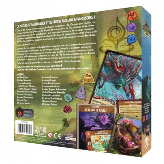 Spirit Island - Extension Nature Incarnée VF Intrafin Games - 2