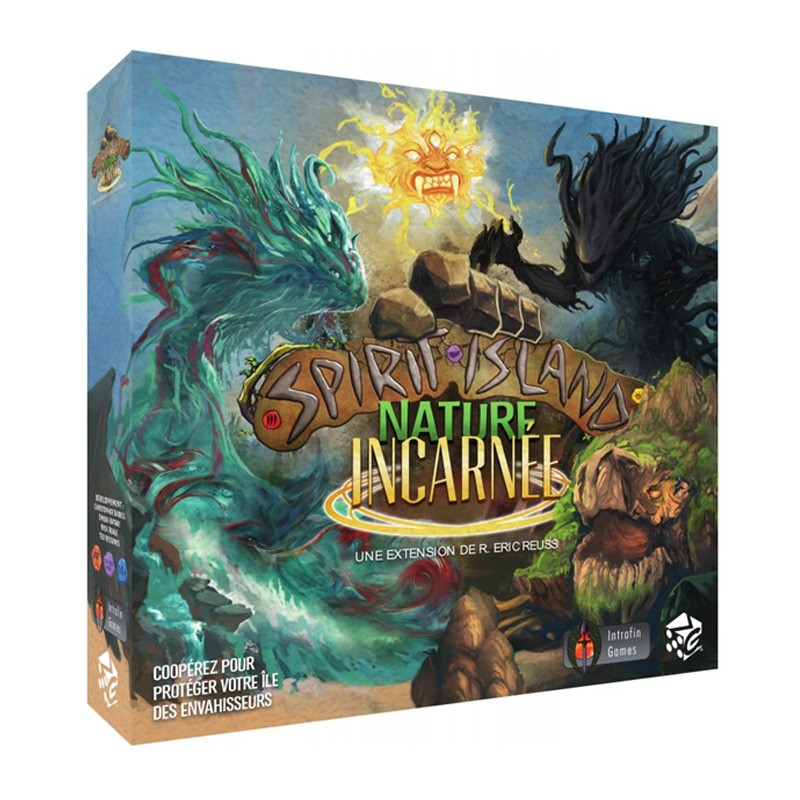 Boite de Spirit Island - Extension Nature Incarnée VF