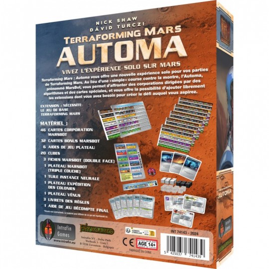 Terraforming Mars - Automa VF FryxGames - 2