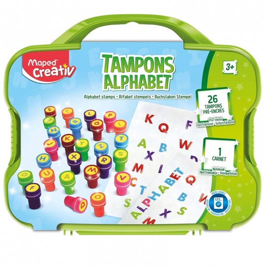 Malette PM Tampons Alphabet - Maped Creativ Maped - 1