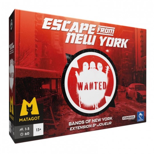 Escape from New York - Extension 5 joueurs Matagot - 1