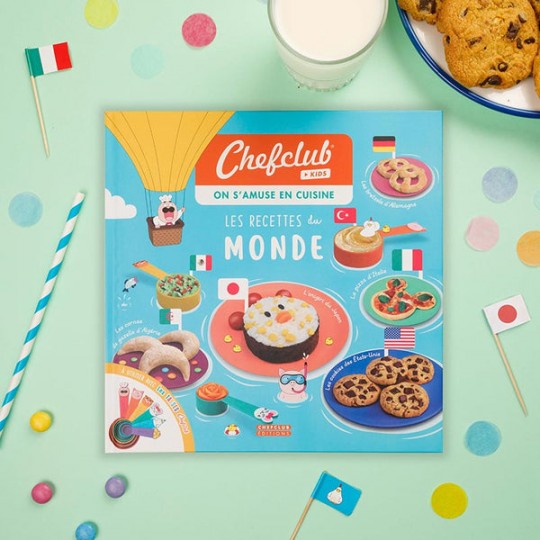 Livre Kids : Les Recettes du Monde Chefclub Kids - 4