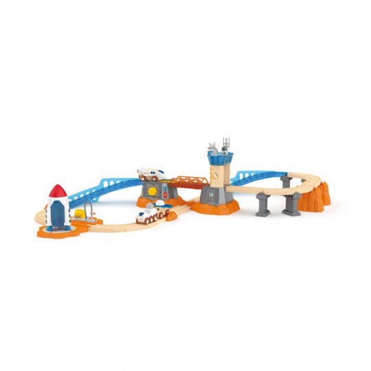 Circuit de train Mission spatiale sur Mars - Hape Hape - 1