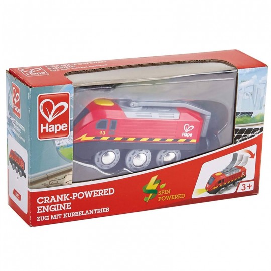 Locomotive rechargeable à manivelle - Hape Hape - 2