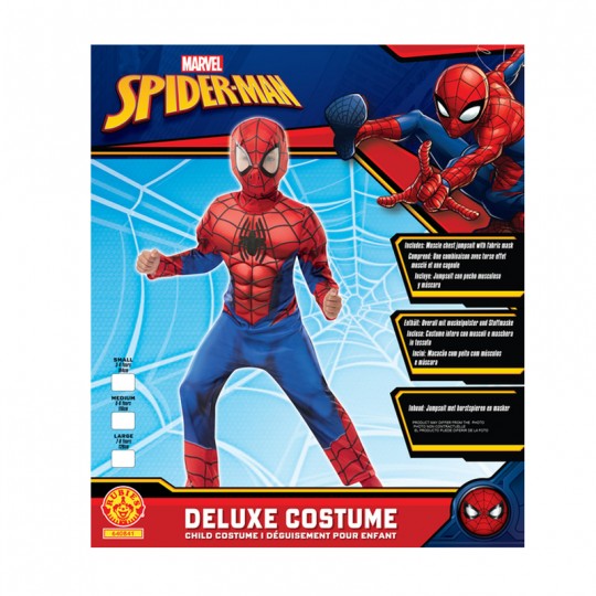 Déguisement luxe Spider-Man 5-6 ans - Rubies Kidrobot - 2