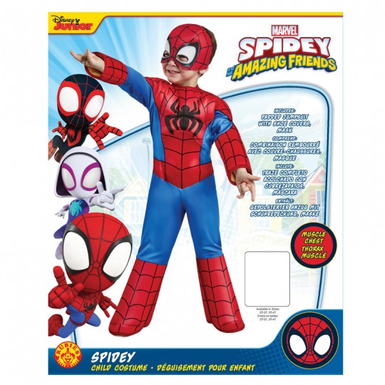 Déguisement luxe Spidey 2-3 ans - Rubies Kidrobot - 2