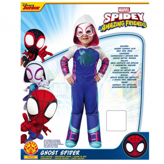 Déguisement luxe Ghost Spider 2-3 ans - Rubies Kidrobot - 2