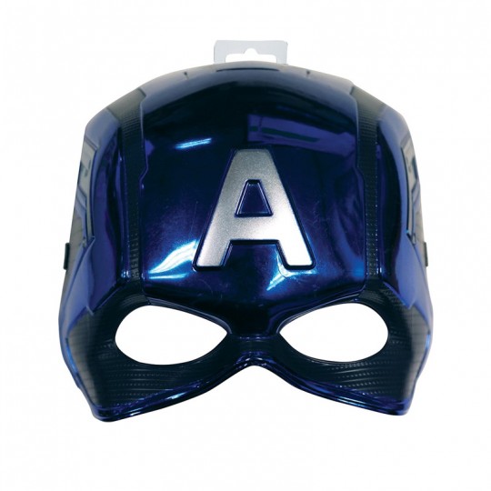 Masque plastique Captain America - Taille unique - Rubies Rubies - 1