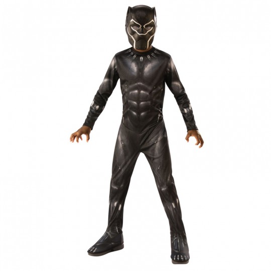 Déguisement classique Black Panther 7-8 ans - Rubies Kidrobot - 2