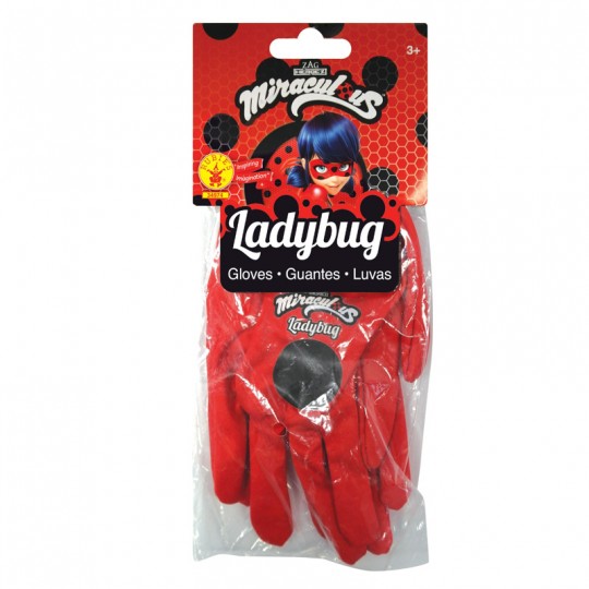 Paire de gants Miraculous Ladybug - Taille unique - Rubies Rubies - 2