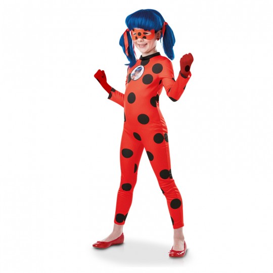 Déguisement luxe Ladybug + gants 5-6 ans - Rubies Rubies - 1