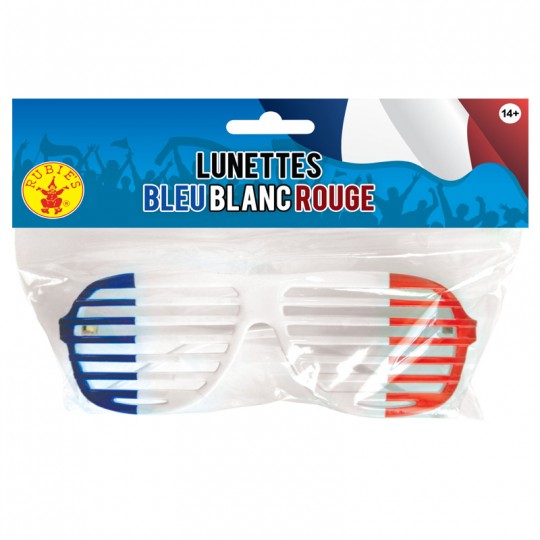 Lunettes rayées Bleu/Blanc/Rouge - Rubies Rubies - 2