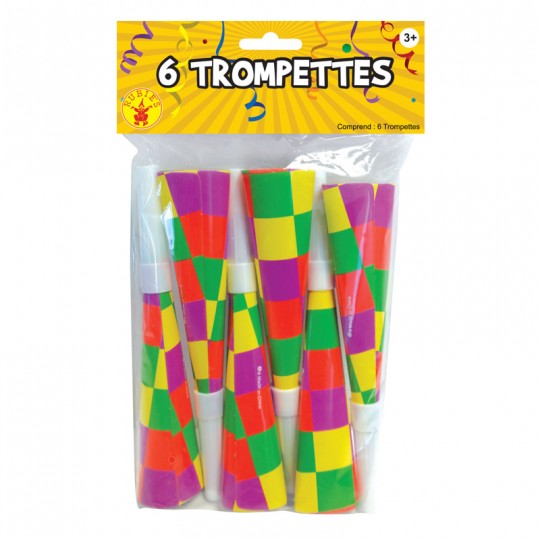 6 trompettes carton - Rubies Rubies - 1