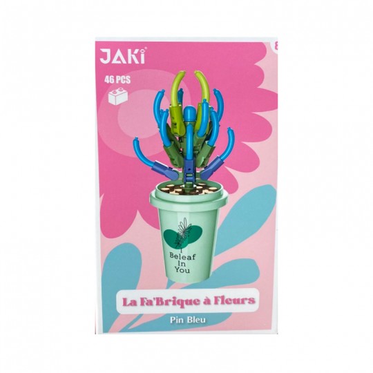 La Fa'Brique à Fleurs : Pin Bleu 46 pcs - JAKI Jaki - 1