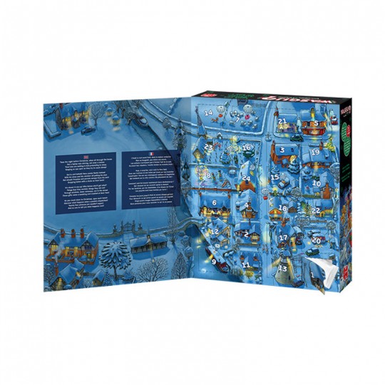 Puzzle Wasgij 24 x 54 pcs Calendrier de l'Avent Noël Jumbo Diset - 2