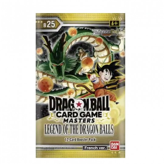 Dragon Ball : Booster CG B25 : Masters Zenkai Series 08 Legend of the Dragon Balls Bandaï - 1