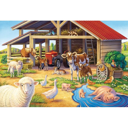 Puzzle 3x48 pcs Tous mes animaux préférés - Puzzles Schmidt Schmidt - 2