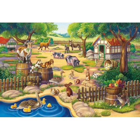 Puzzle 3x48 pcs Tous mes animaux préférés - Puzzles Schmidt Schmidt - 3