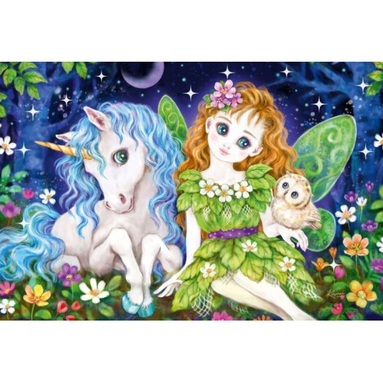 Puzzle 3x48 pcs Princesse, fée et sirène - Puzzles Schmidt Schmidt - 3