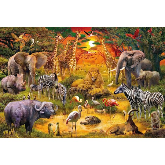 Puzzle 150 pcs Animaux d'Afrique - Puzzles Schmidt Schmidt - 2