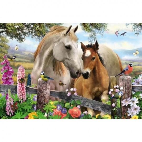 Puzzle 150 pcs Jument et poulain - Puzzles Schmidt Schmidt - 2