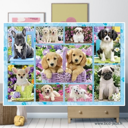 Puzzle 200 pcs Chiots - Puzzles Schmidt Schmidt - 2