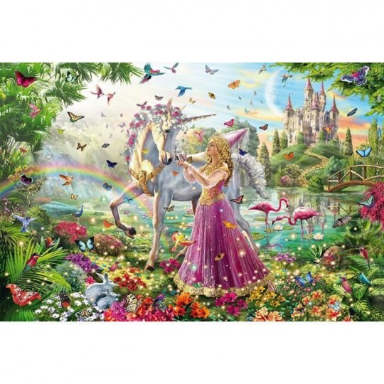 Puzzle 200 pcs La Belle Fée dans la Forêt Enchantée - Puzzles Schmidt Schmidt - 2