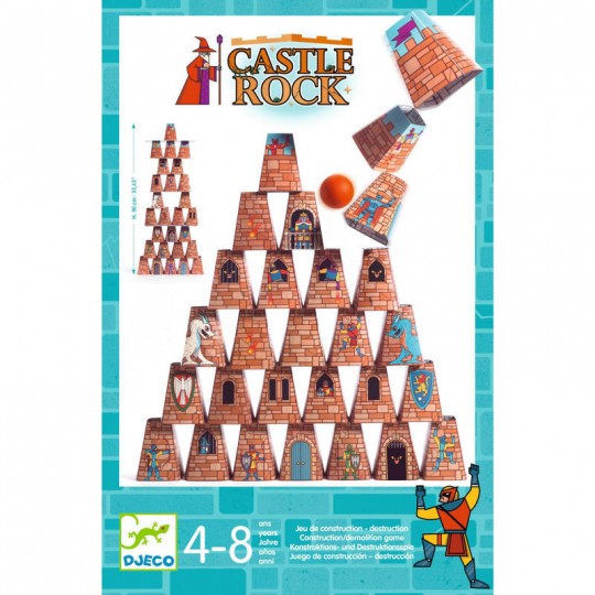 Castle on ze Rock, jeu 2-en-1 - Djeco Djeco - 5