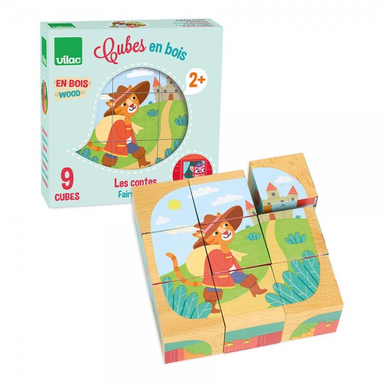 Cubes en bois Les Contes - Vilac Vilac - 1