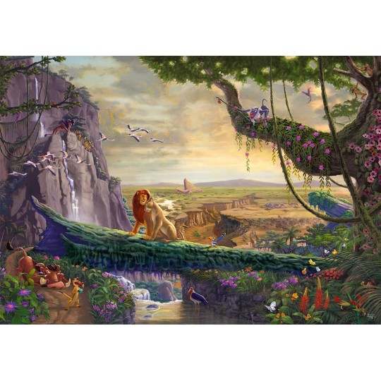 Puzzle 6000 pcs Disney, Le Roi Lion Retour à Pride Rock - Puzzles Schmidt Schmidt - 2