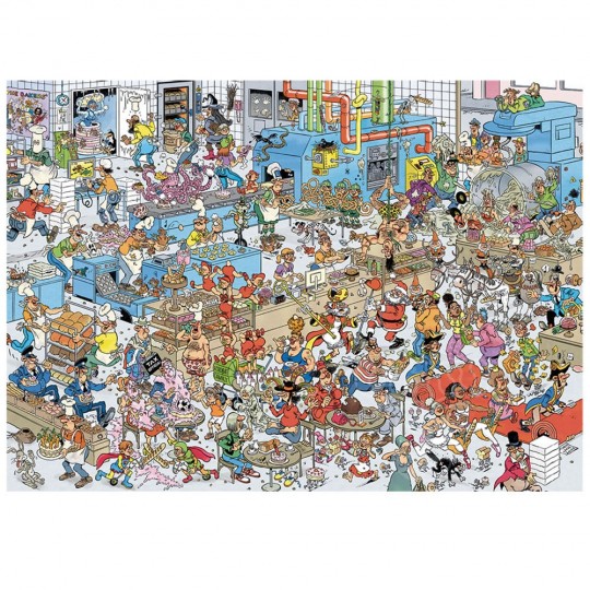 Puzzle The Bakery Jan van Haasteren 1000 pcs - Jumbo Dujardin - 2