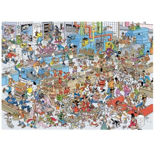 Puzzle The Bakery Jan van Haasteren 2000 pcs - Jumbo Dujardin - 2