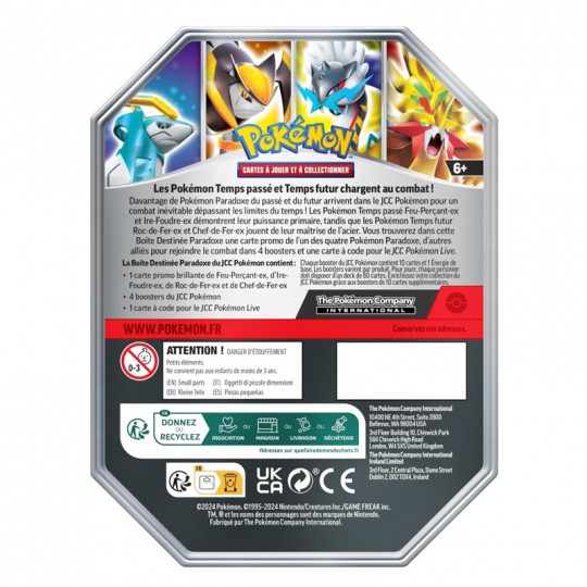 Pokémon : Pokebox Destinée Paradoxe Roc-de-Fer-Ex Pokémon - 1