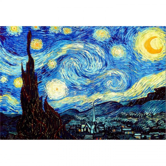 Puzzle 1000 pcs La Nuit Étoilée, Vincent Van Gogh - Educa Educa - 3