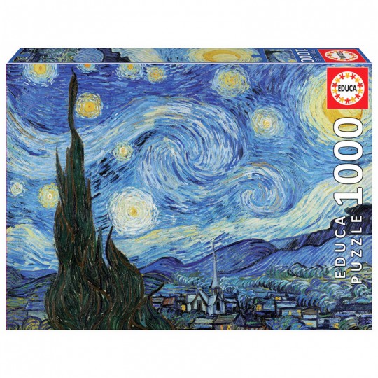 Puzzle 1000 pcs La Nuit Étoilée, Vincent Van Gogh - Educa Educa - 1